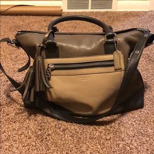 Coach leather bag